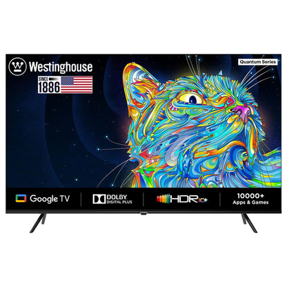 Westinghouse 139 cm 55 inches Quantum Series Ultra HD LED Google TV WH55GTX40 Black