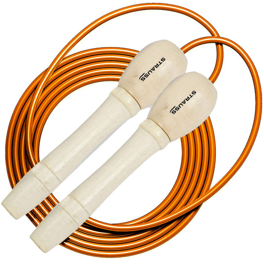 Strauss Wooden Skipping Rope Orange