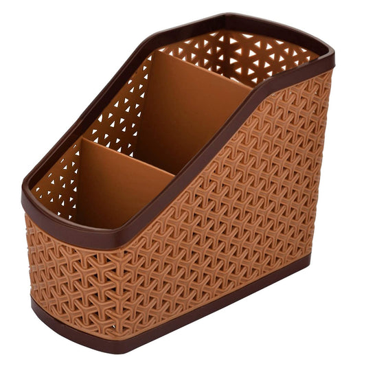 Kuber Industries Compact Plastic Storage Basket CTKTC5264 Multicolour