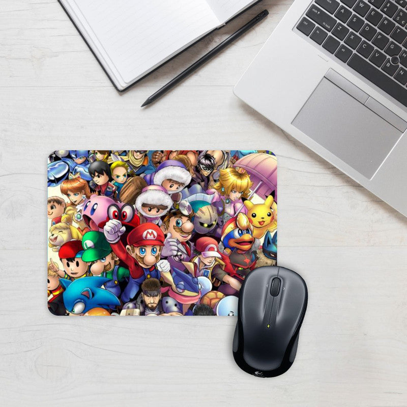 Supemario Abstract Mouse Pad