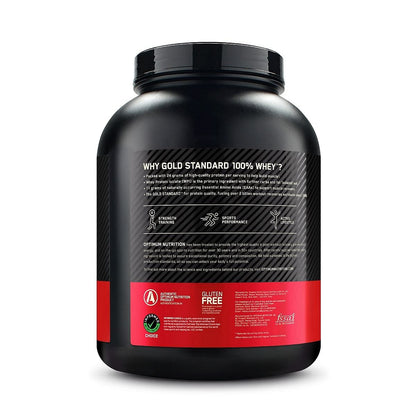 Optimum Nutrition Gold Standard Whey Protein 2.27 kg - Double Rich Chocolate & Micronized Creatine Powder 250g Unflavored with Free Shaker