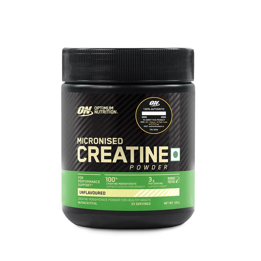 Optimum Nutrition ON Micronized Creatine Powder 100g  33 Serving  Unflavored  Performance  Power