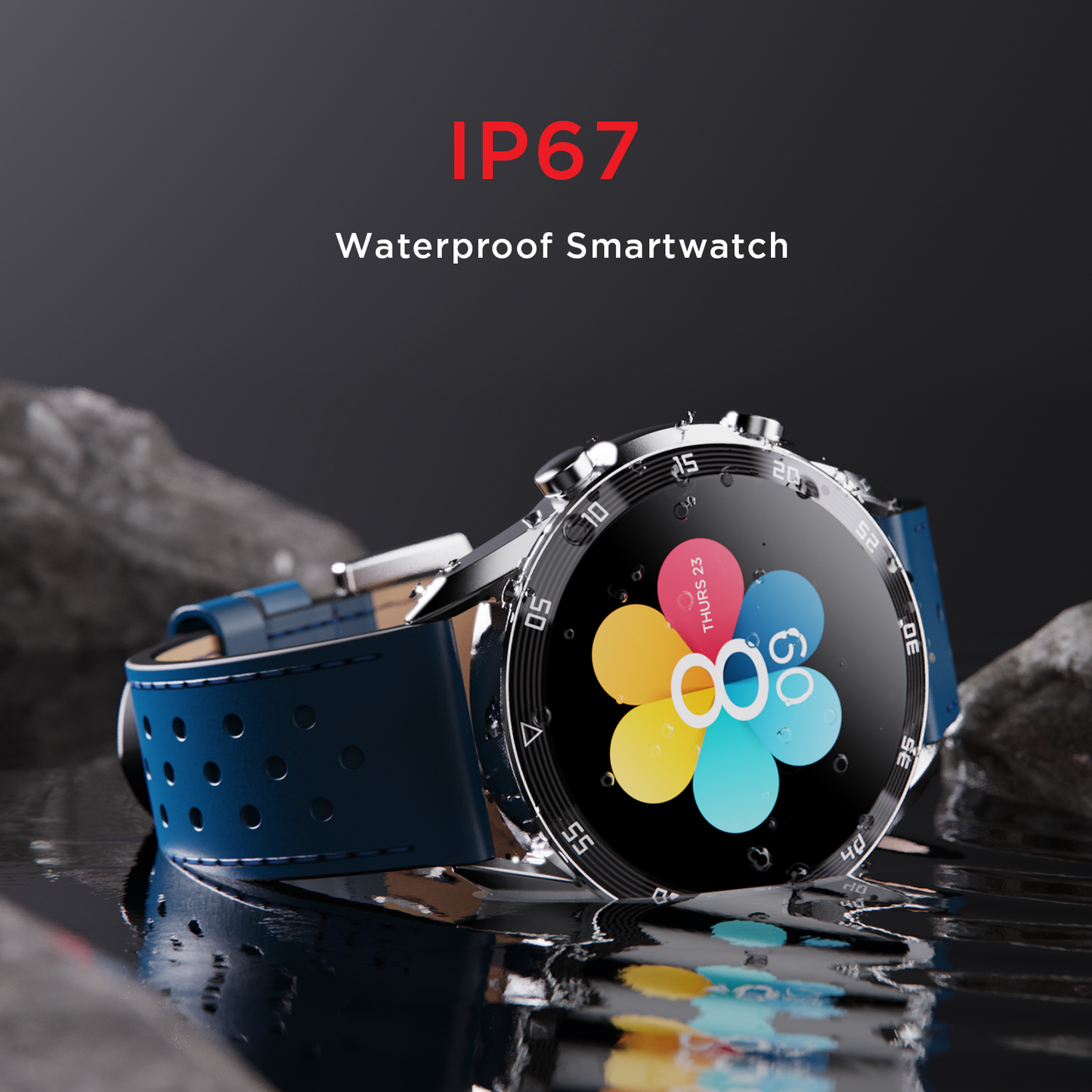 Watch Primia  Bluetooth Calling Smartwatch with 1.39 3.53cm Round AMOLED display Voice assistant SpO2 Heart Rate  Stress Monitors