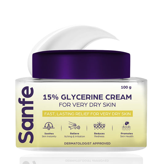 Sanfe 15 Glycerine Cream- 100gm