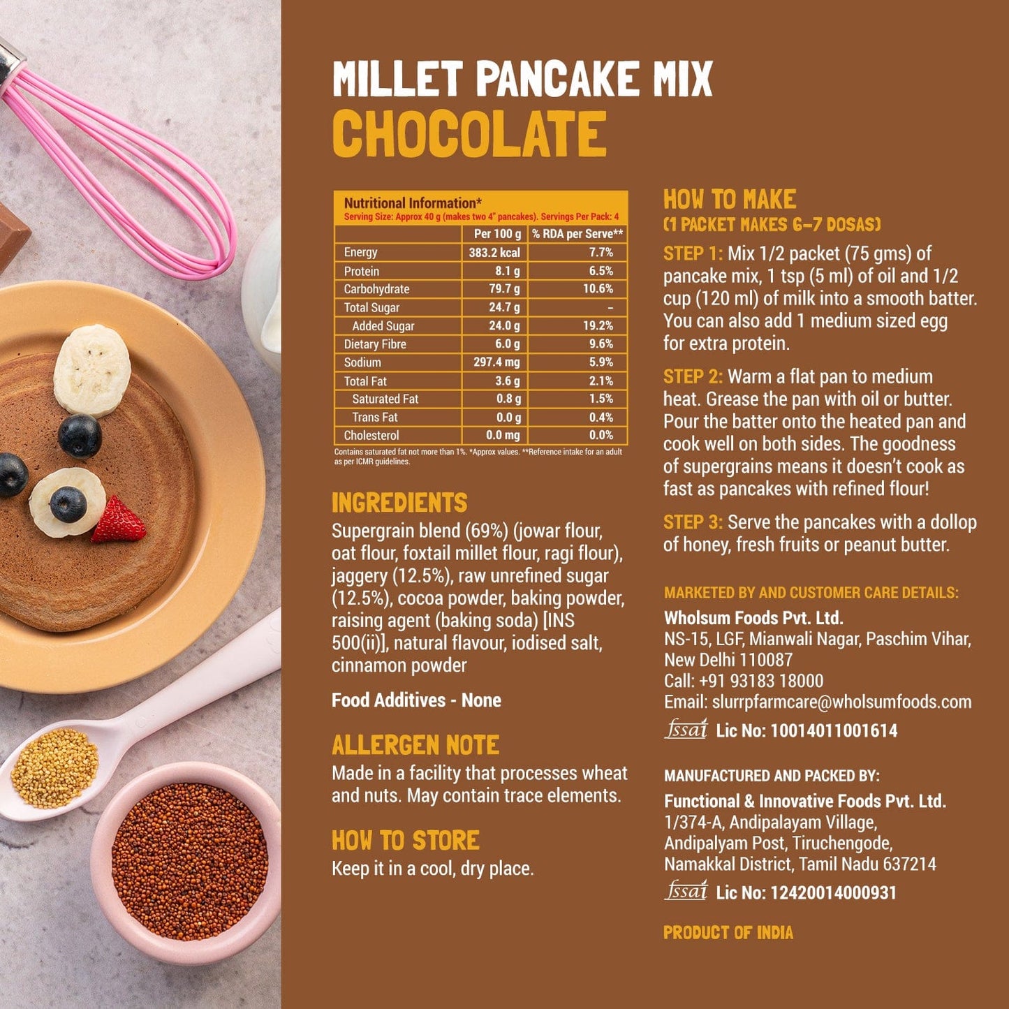 Bestseller Super Combo Millet Pancake Pack of 2