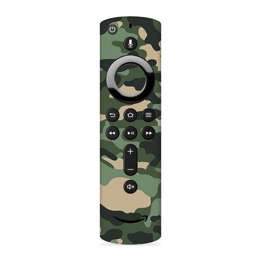 Dark Green Camo Skin For Fire TV Stick Remote