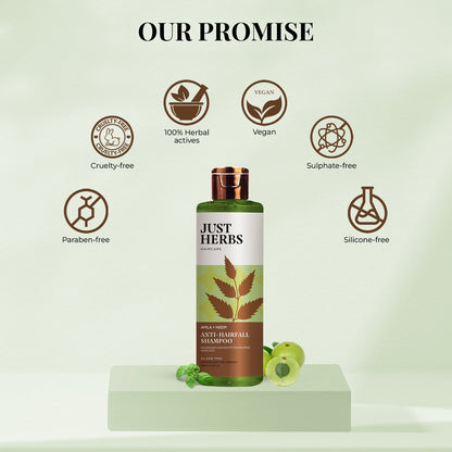 Anti-Hairfall Shampoo with Amla  Neem