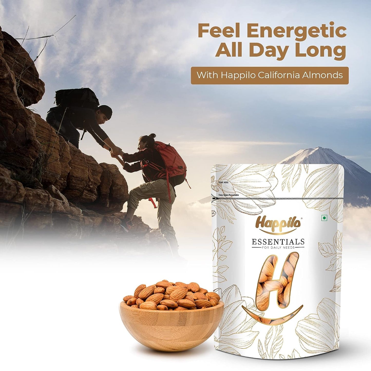 Happilo Essentials Californian Popular Almond