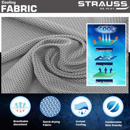 STRAUSS Cooling Towel 80 cm Grey