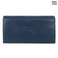THE CLOWNFISH Gracy Collection Womens Wallet Clutch Ladies Purse with Multiple Card Slots Navy Blue