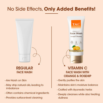 Vitamin C Face Wash with Orange  Rosehip 50ml