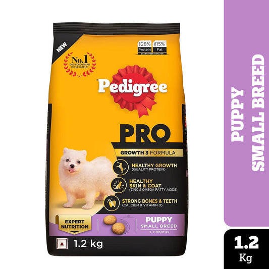 Pedigree PRO Expert Nutrition Small Breed Puppy 2 to 9 Months Dry Food