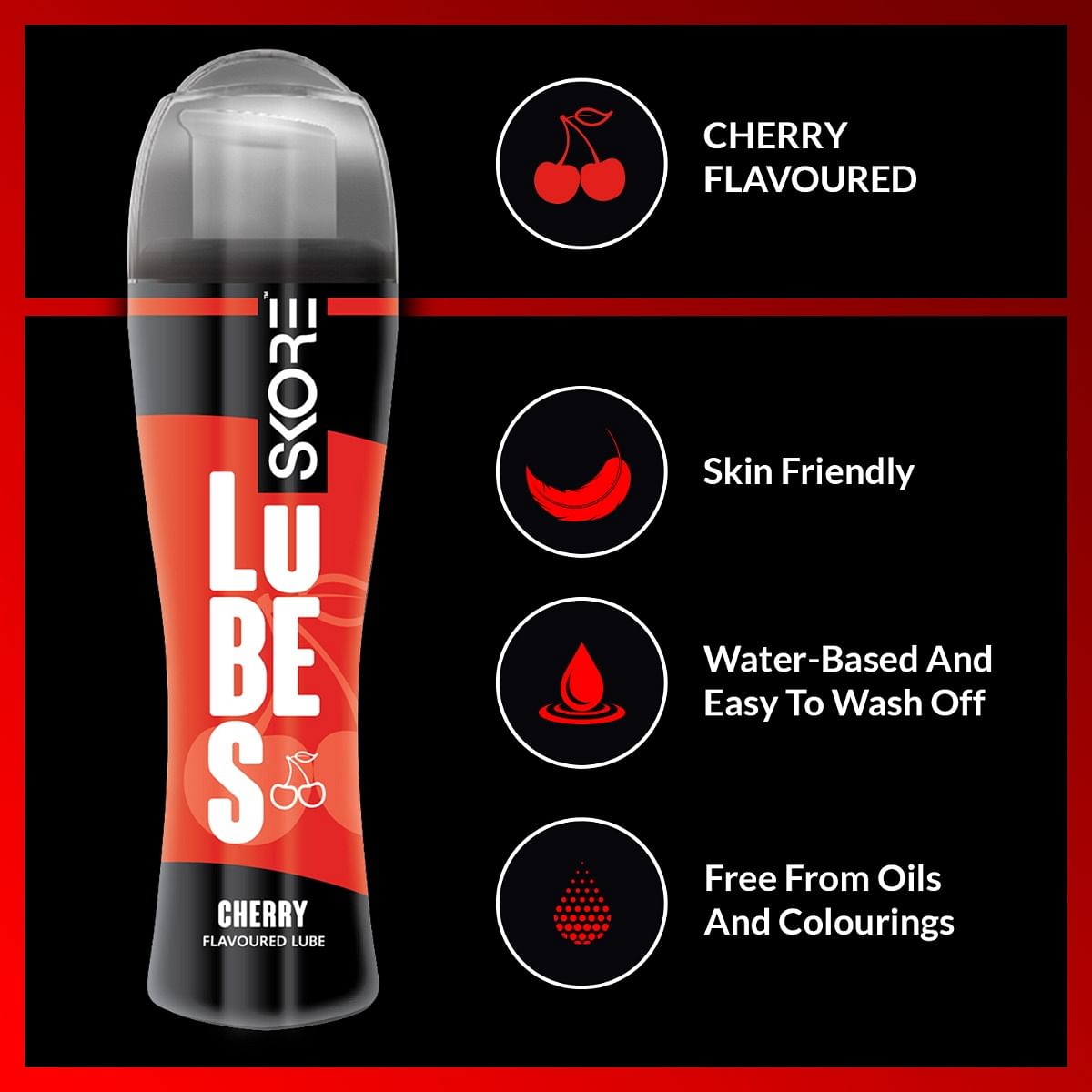 Skore Cherry Lubes - 50ml