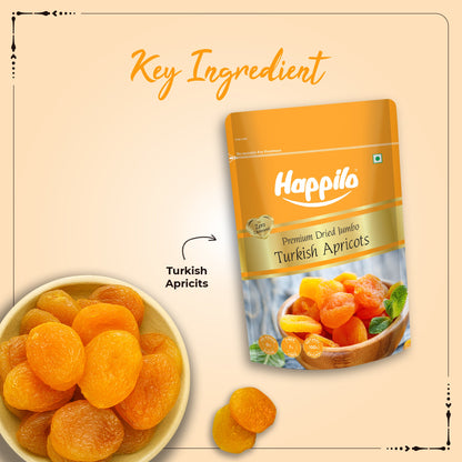 Happilo Premium Dried Turkish Apricots