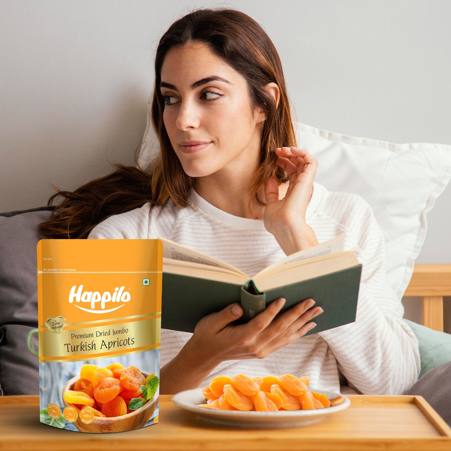 Happilo Premium Dried Turkish Apricots