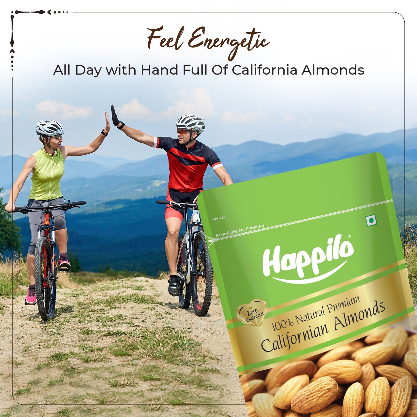 Happilo 100 Natural Premium California Almonds