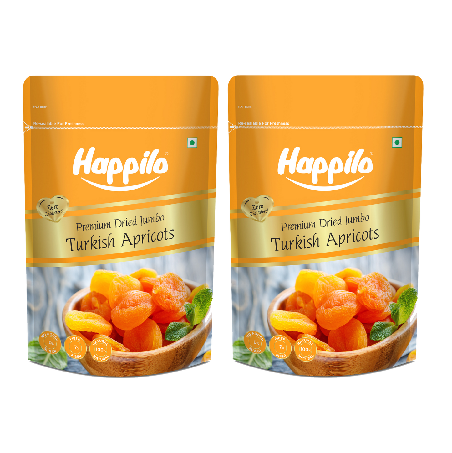 Happilo Premium Dried Turkish Apricots