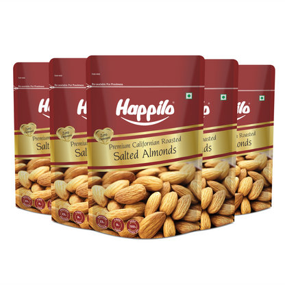 Happilo Roasted  Lightly Salted Premium Californian Almonds