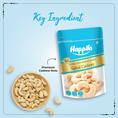 Happilo Roasted  Salted Premium Cashew Nuts