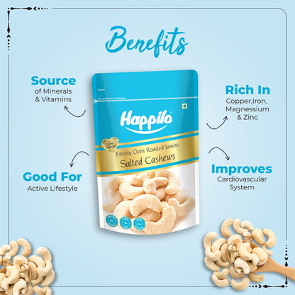 Happilo Roasted  Salted Premium Cashew Nuts