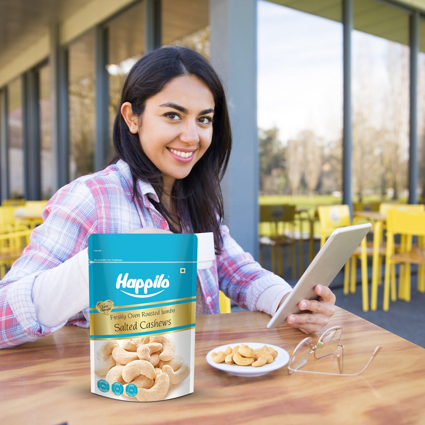 Happilo Roasted  Salted Premium Cashew Nuts