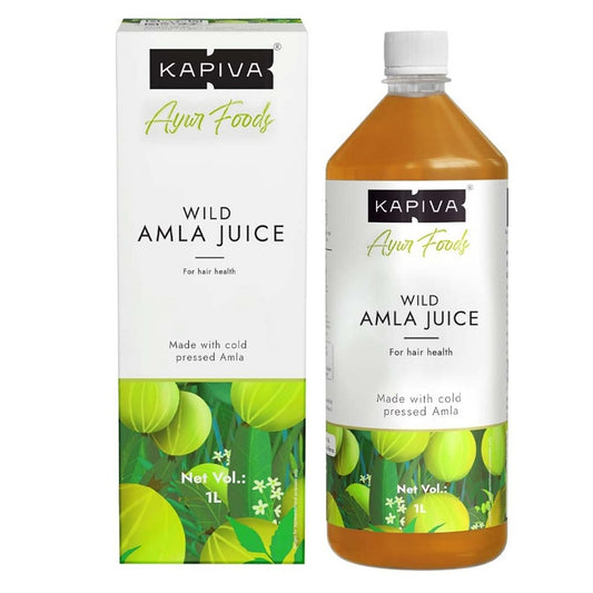 Kapiva Wild Amla Juice 1L  30ml per Serving  healthy Hair