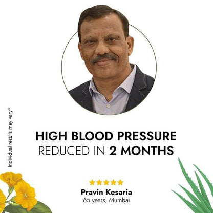 Kapiva BP Care Juice - 100 Ayurvedic Juice for Controlling Blood Pressure  Cholesterol Level  Arjuna Shankhpushpi  8 Other Herbs - 1 Litre