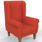Begum Wing Chair -Carribean Coral