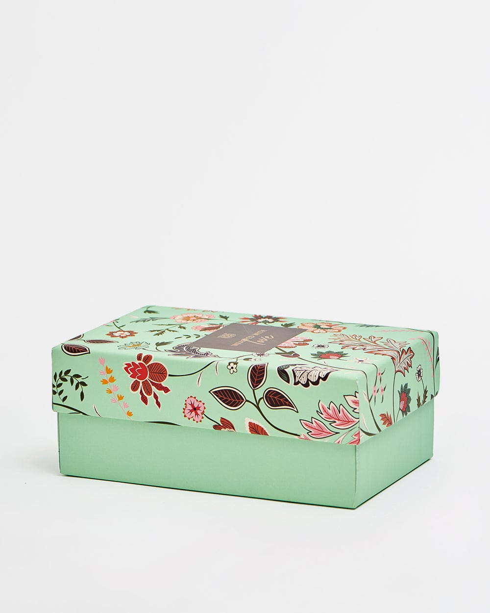 Bohemian Paisleys Medium gift box-Mint