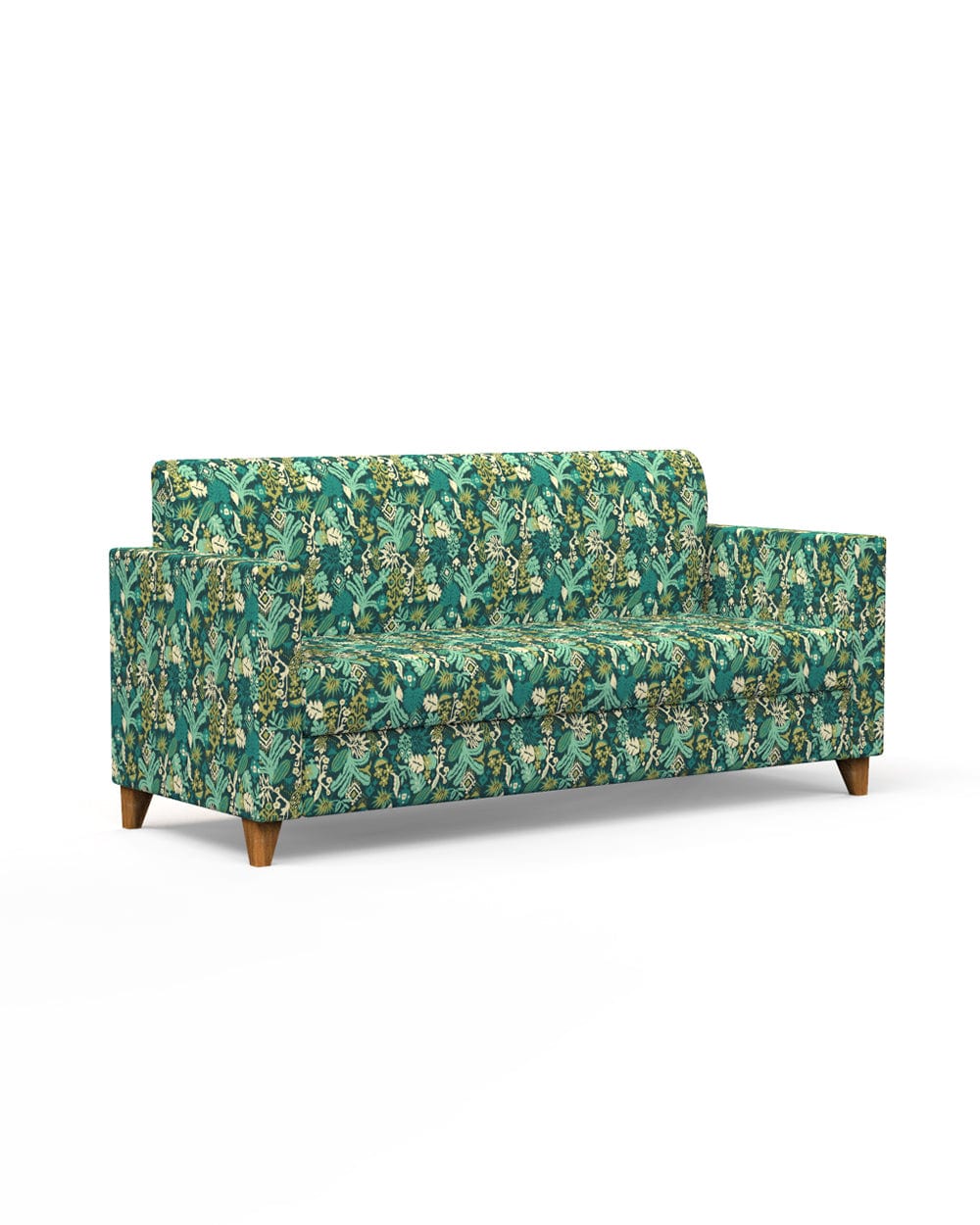 Modern Couch-Tropical Ikkat