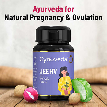 Gynoveda Fertility Support Ayurvedic Supplement For Timely Ovulation  Natural Pregnancy