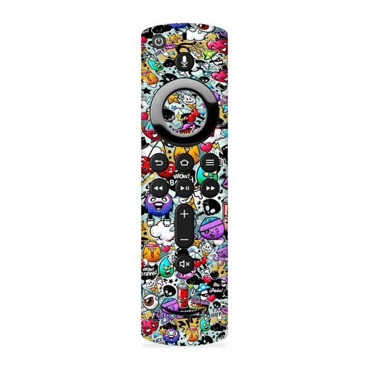 Fun Abstract Skin For Fire TV Stick Remote