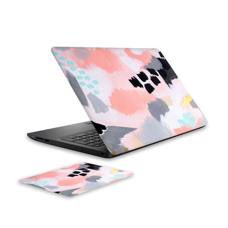 Pastle Laptop Skin and Mouse Pad Combo