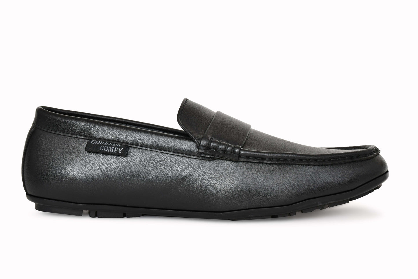 Classic Office-wear Moccasins for Men  Black