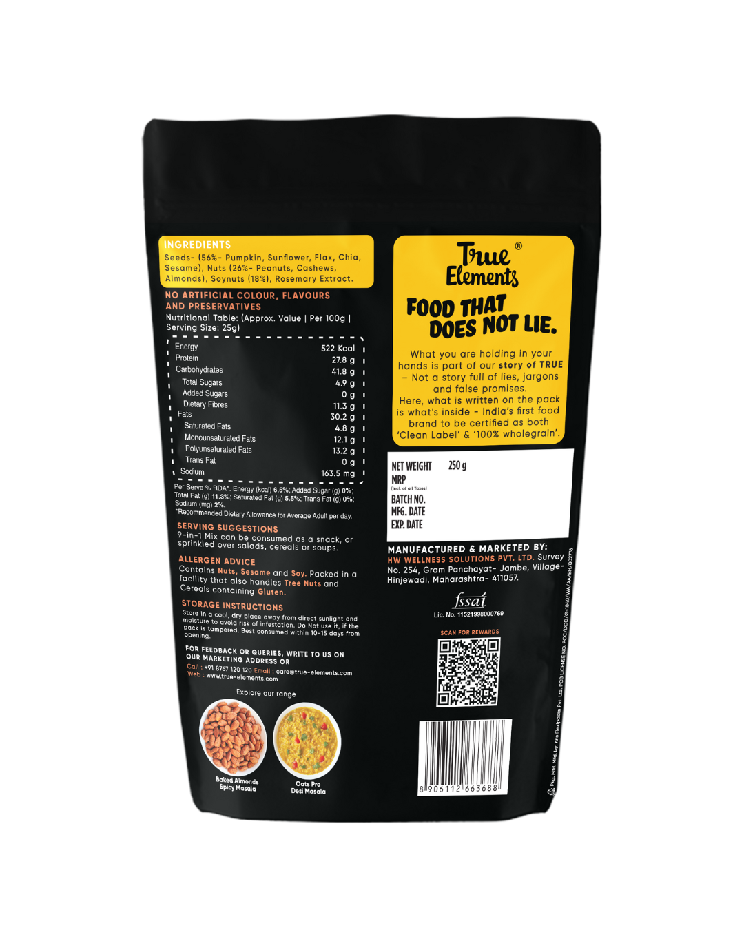 9 in 1 Snack Mix 250gm