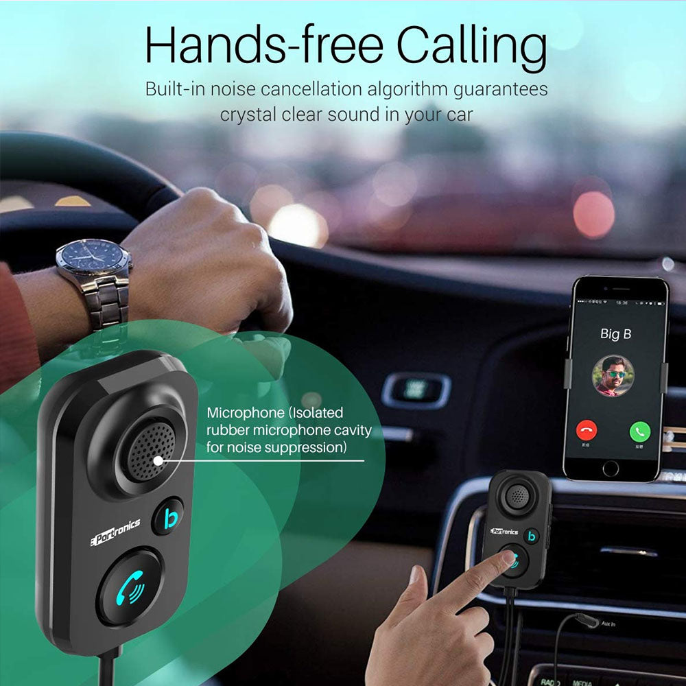 PORTRONICS AUTO 12 IN-CAR BLUETOOTH RECEIVER