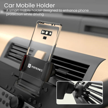 Portronics Clamp 2 Car AC Vent Mobile Holder