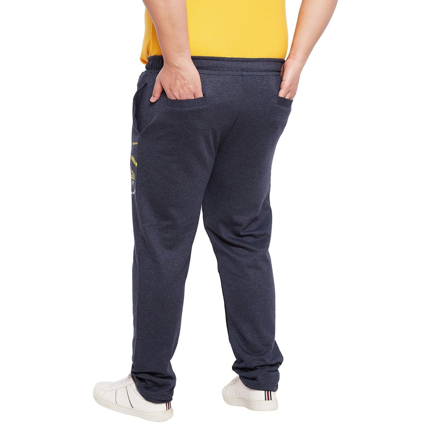 Men Plus Size Abilo Printed Trackpant