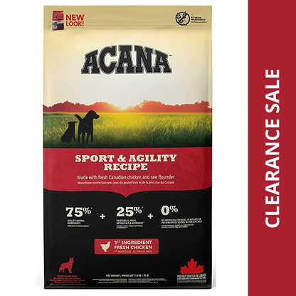 Acana Sports  Agility Dog Dry Food All Breeds