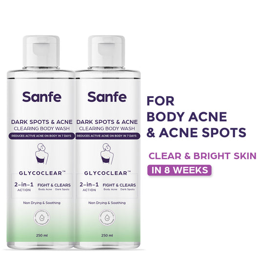 Dark Spots  Acne Clearing Body Wash Pack of 2