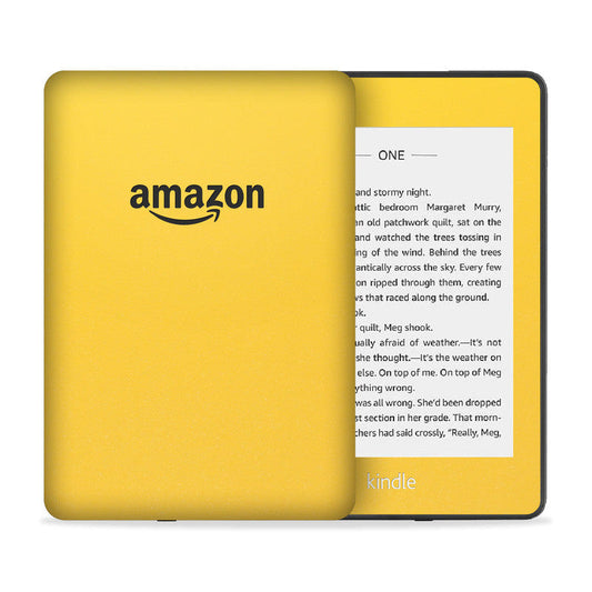 Matte Yellow Kindle Skin