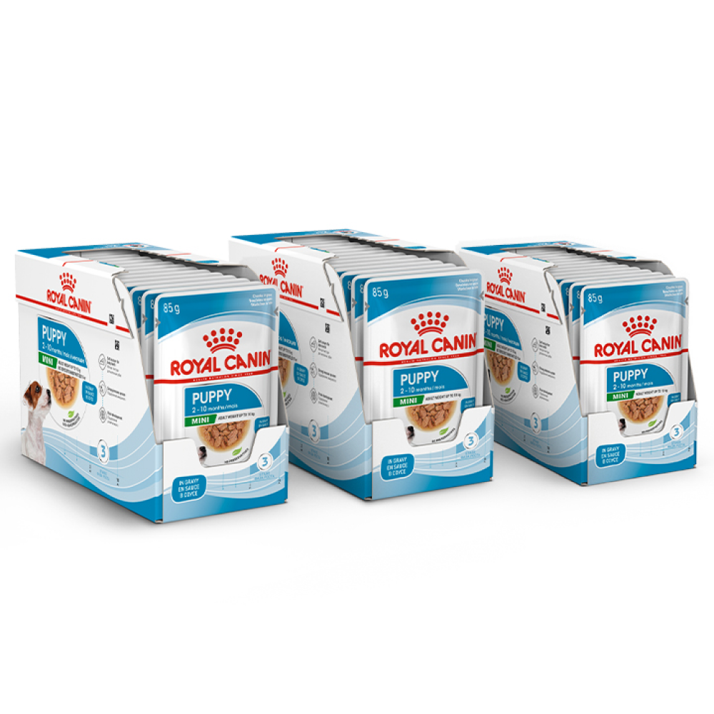 Royal Canin Mini Puppy Gravy Dog Wet Food