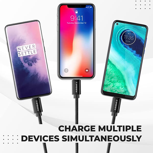 Ambrane 3 in 1 Fast Charging 2.1A  Cable Trio-11