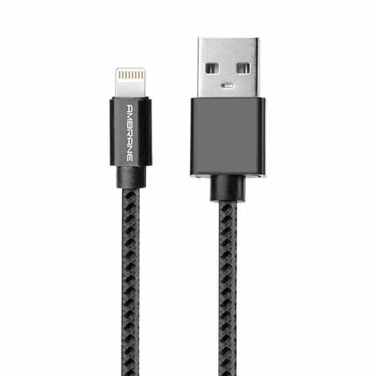 Ambrane BCL-15 IOS Lightning Braided Cable