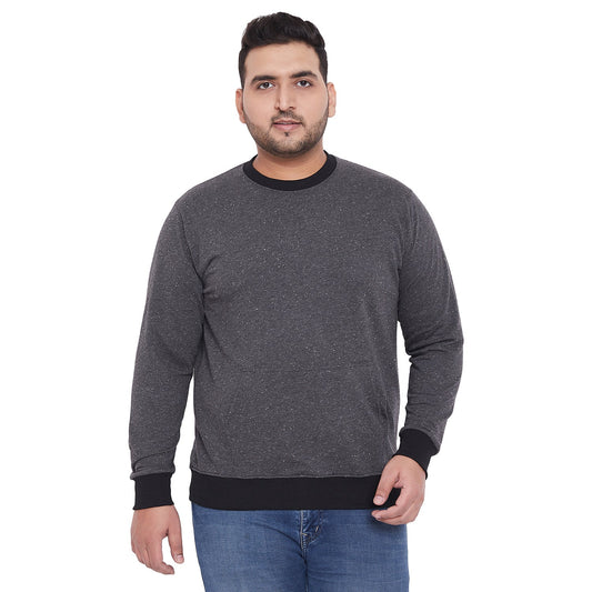 Men Plus Size Andi Solid Sweatshirt
