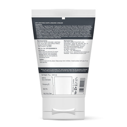 Anti-Graying Hair  Beard Cream