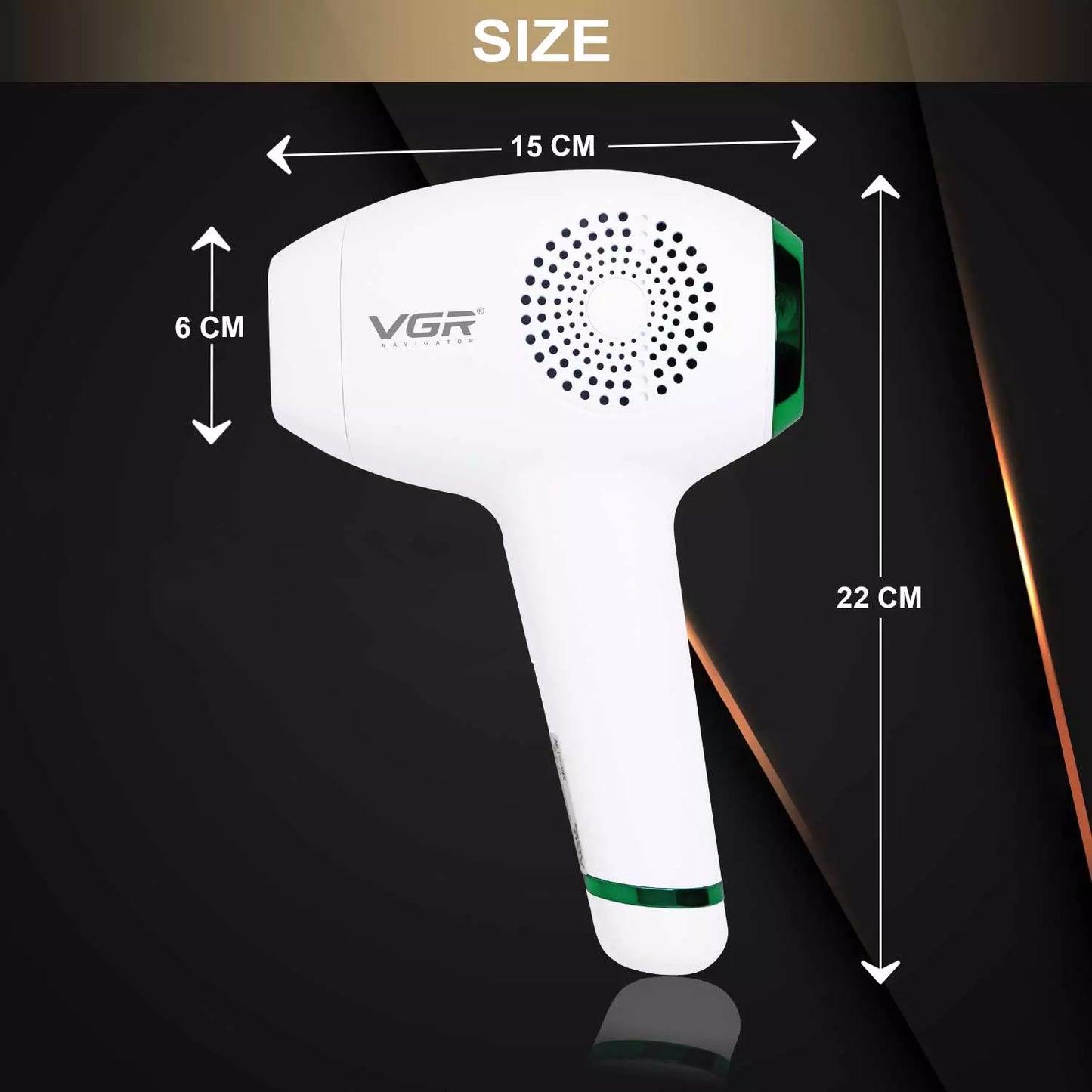 VGR V-716 Professional Hair Removal Laser Machine White