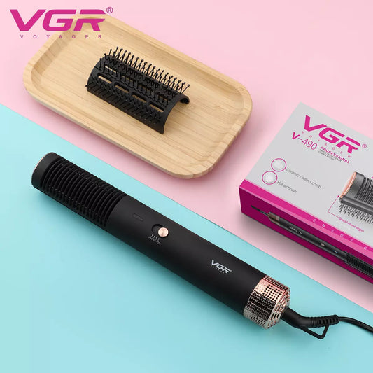 VGR V-490 Hot Air Brush For Women Black