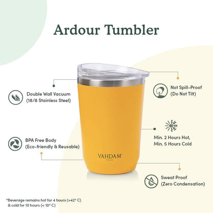 Ardour Tumbler Insulated - Yellow