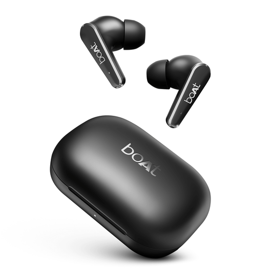 boAt Airdopes 280 ANC  Wireless Earbuds with ANC up to 32dB Quad Mics ENx Tech 60 Hours Playback